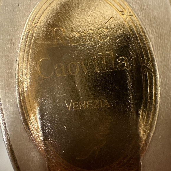 René Caovilla Cinderella Heels w crystal-embellished slingback heels - Picture 10 of 16